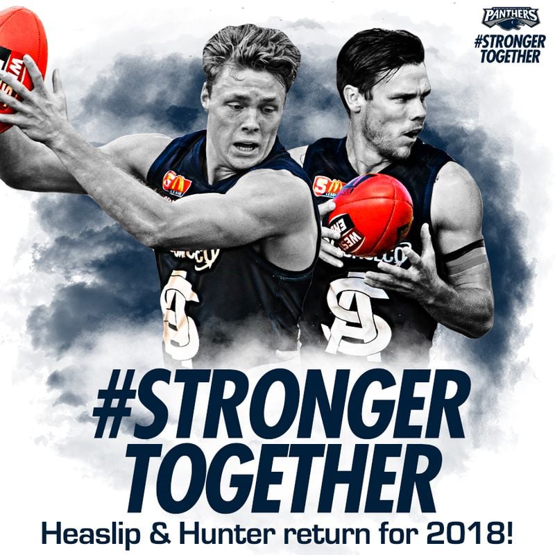 Two More Panthers Bolster South Adelaide Midfield Two More Panthers Bolster South Adelaide Midfield